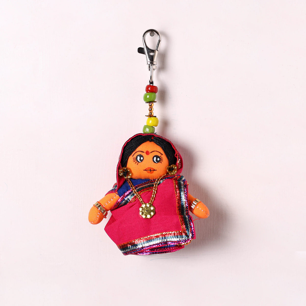 Traditional Handmade Doll Keychain/Bag Charm 03