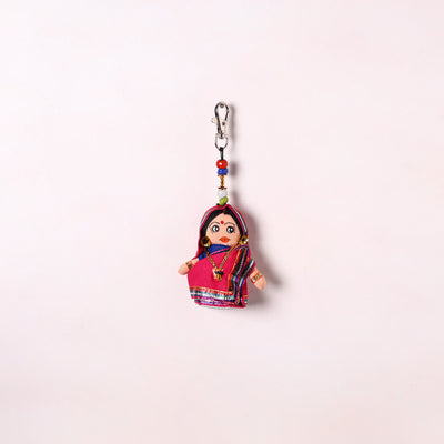 Traditional Handmade Doll Keychain/Bag Charm 04