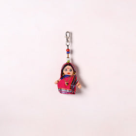 Traditional Handmade Doll Keychain/Bag Charm 04