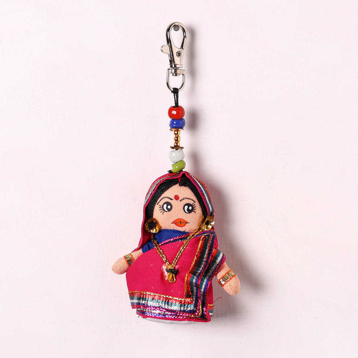 Traditional Handmade Doll Keychain/Bag Charm 04