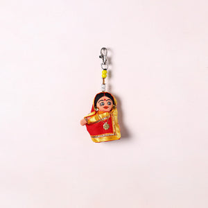 Red - Traditional Handmade Doll Keychain/Bag Charm 05