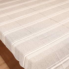 Bijnor Pure Handloom Cotton Single Bed Sheet (90 x 60 in) 92