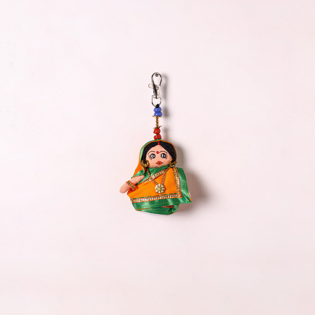 Traditional Handmade Doll Keychain/Bag Charm 06