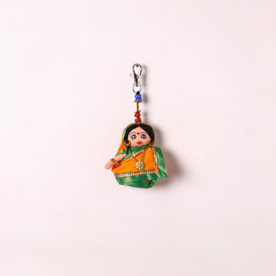 Traditional Handmade Doll Keychain/Bag Charm 06