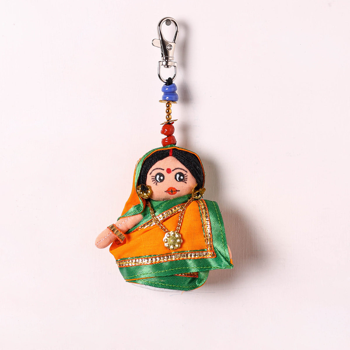 Traditional Handmade Doll Keychain/Bag Charm 06