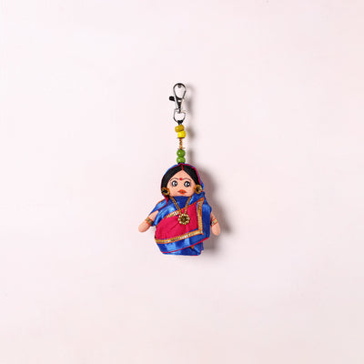Traditional Handmade Doll Keychain/Bag Charm 07