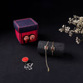 Handcrafted Meenakari Bhaiya Bhabhi Rakhi Set with Coir Box 79