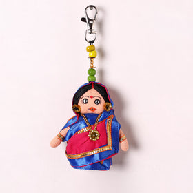 Traditional Handmade Doll Keychain/Bag Charm 07
