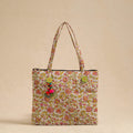 Multicolor Handcrafted Quilted Cotton Hand Bag