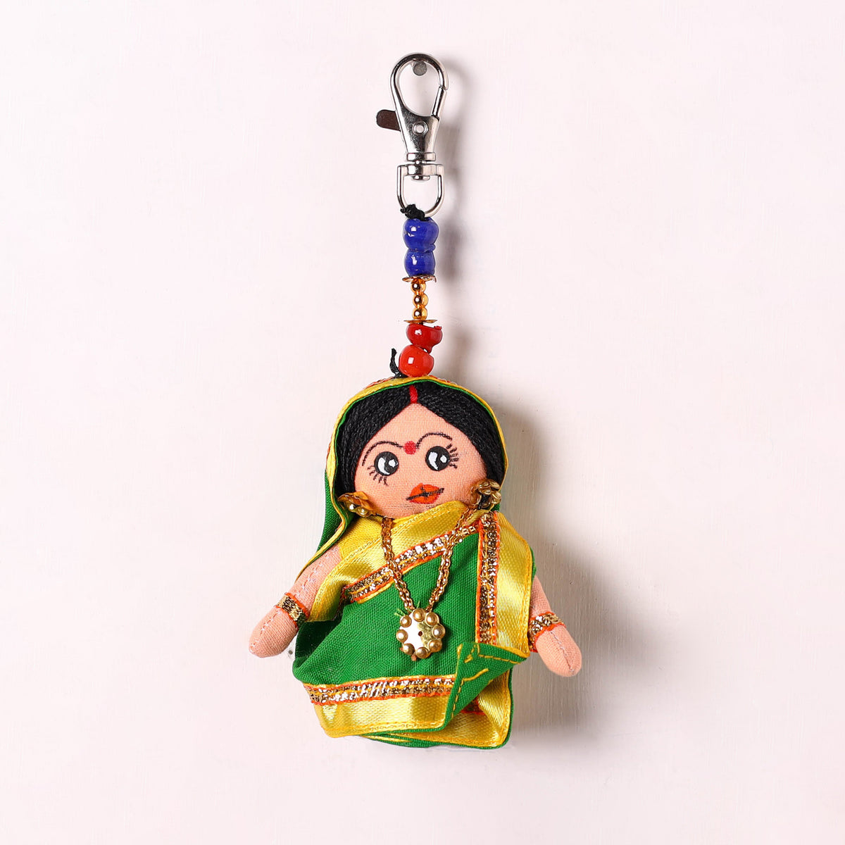 Traditional Handmade Doll Keychain/Bag Charm 08