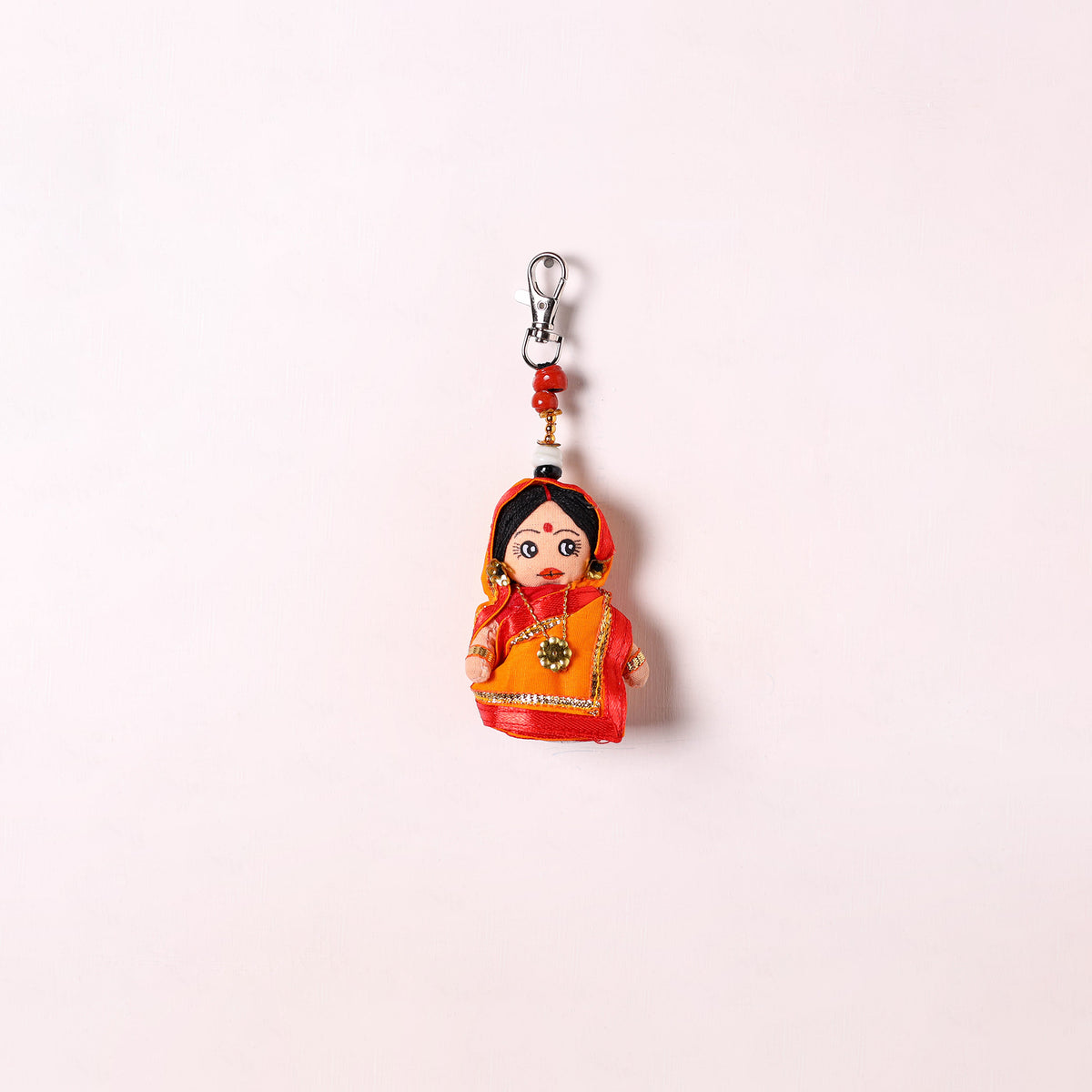 Traditional Handmade Doll Keychain/Bag Charm 09
