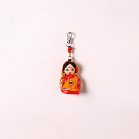 Traditional Handmade Doll Keychain/Bag Charm 09