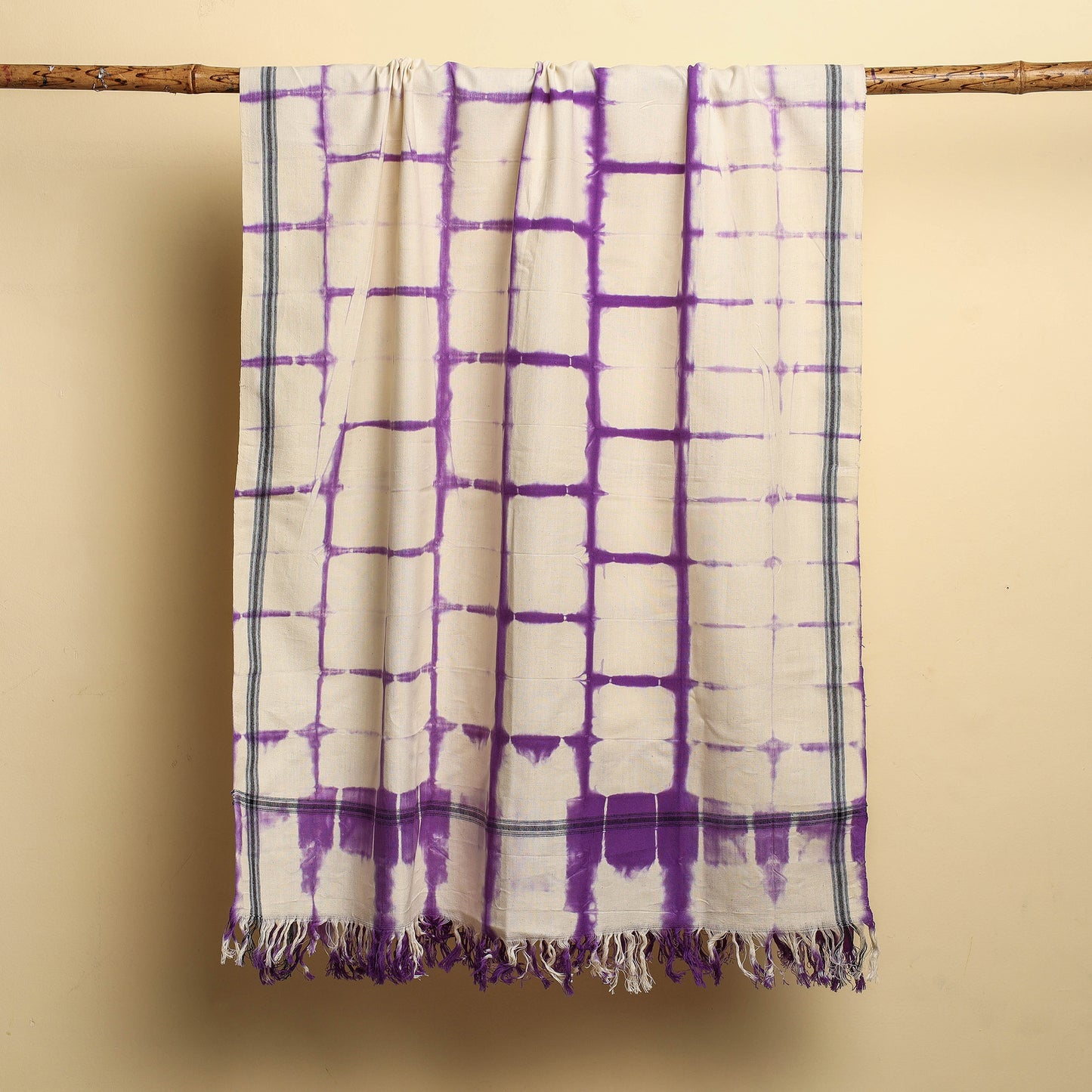 Shibori Tie-dye Cotton Bath Towel