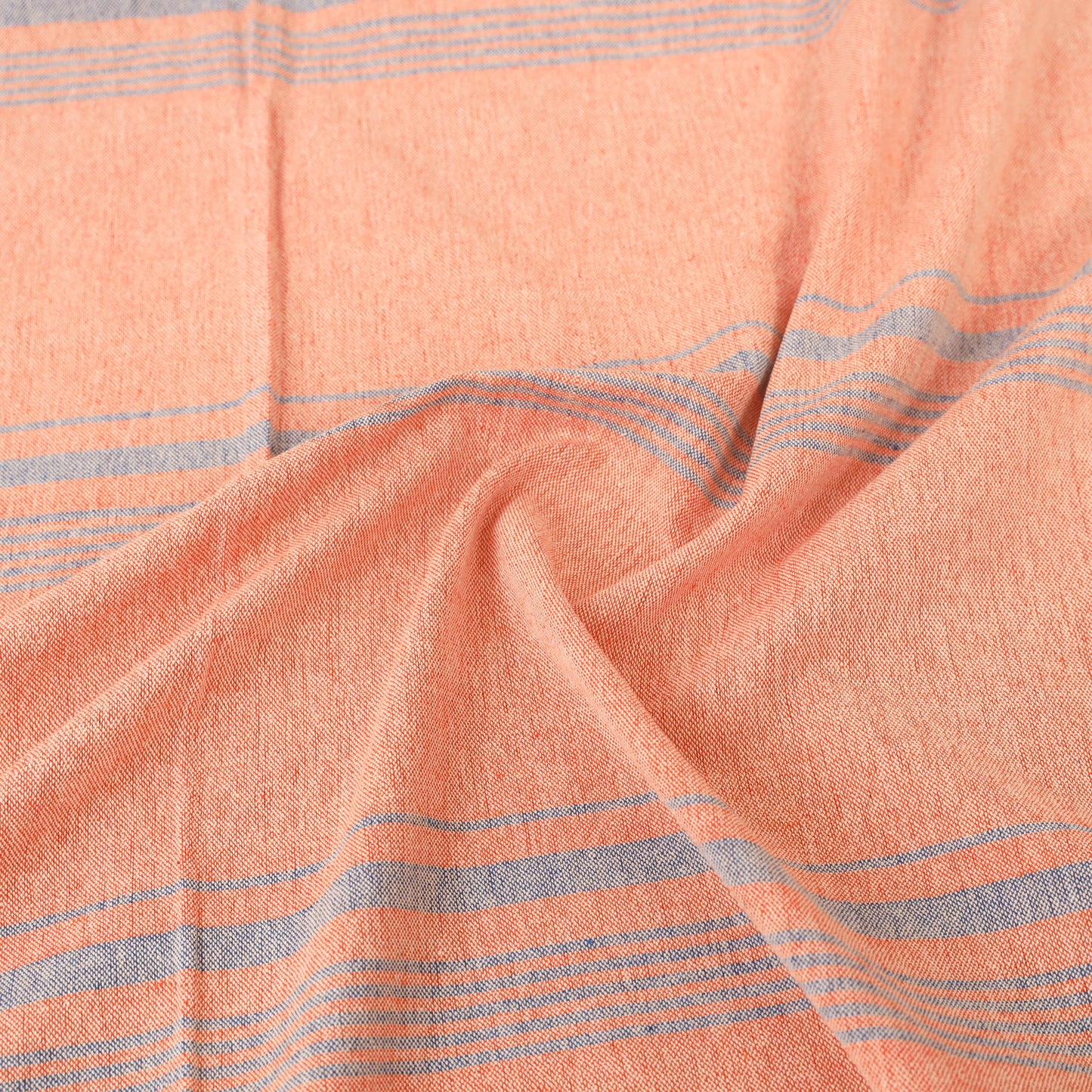 Bijnor Pure Handloom Cotton Single Bed Sheet (90 x 60 in) 93