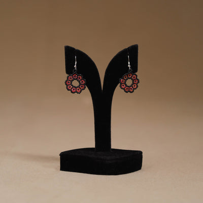 Black - Handmade Beadwork Earrings 51
