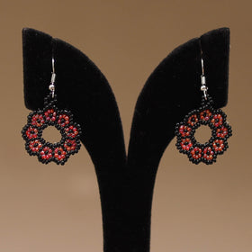 Black - Handmade Beadwork Earrings 51