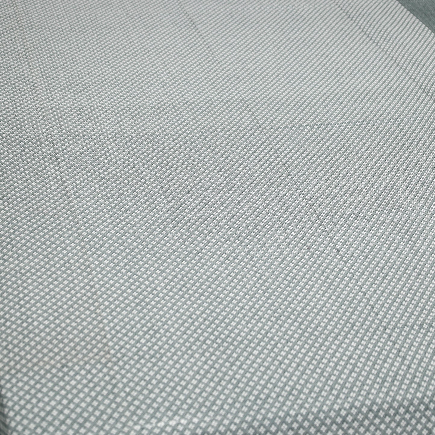 Grey - Pure Cotton Single Handloom Bed Cover from Bijnor 48