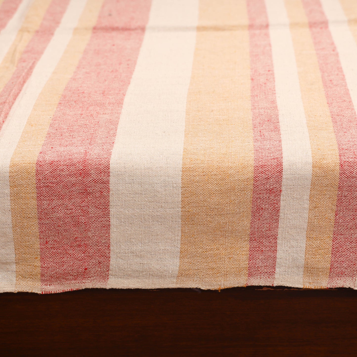 Bijnor Pure Handloom Cotton Single Bed Sheet (90 x 60 in) 94
