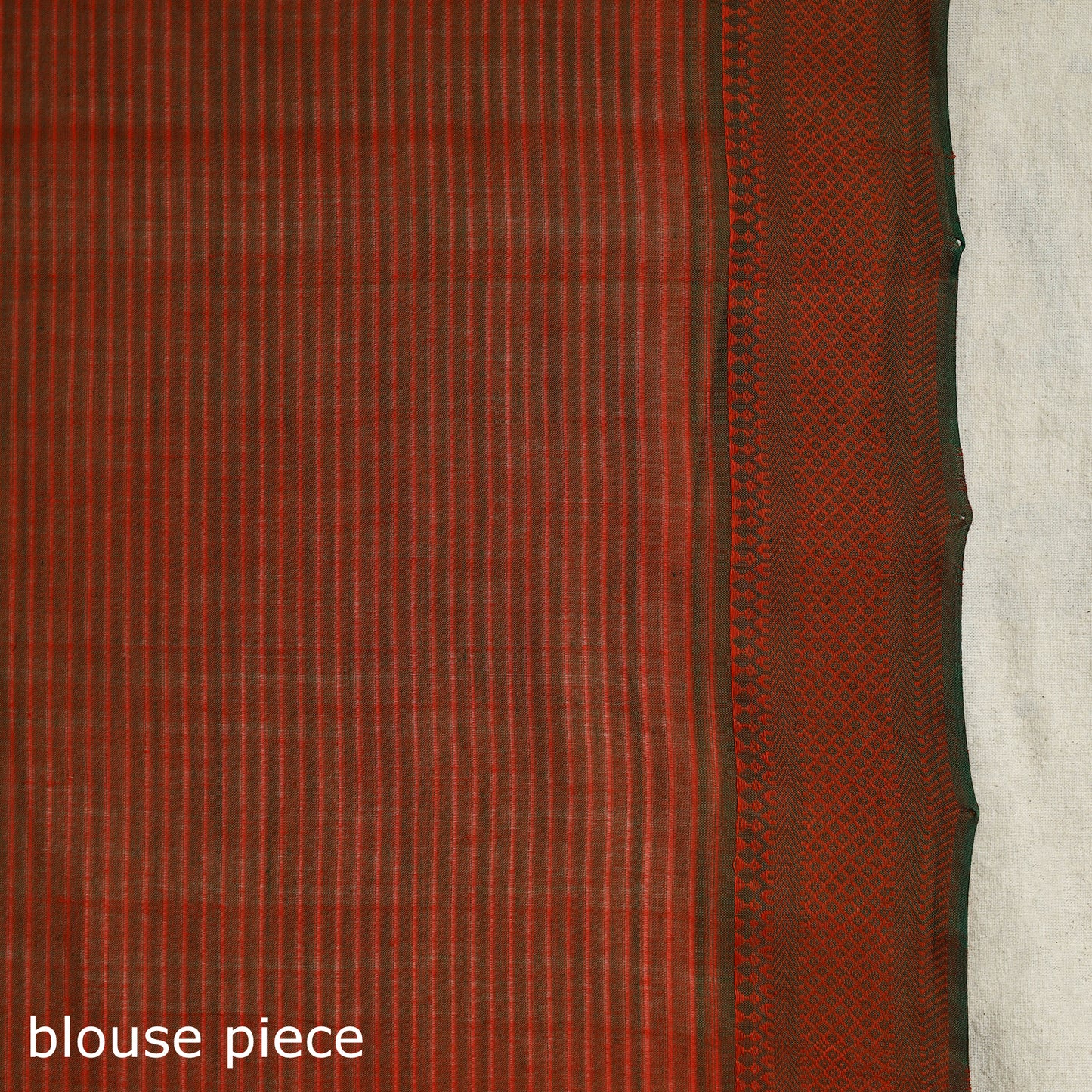 Green Handloom Missing Checks Cotton Mangalagiri Saree