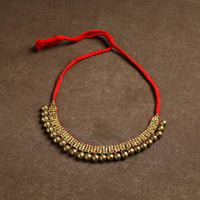 Tribal Odisha Dokra Threadwork Handmade Choker Necklace 07