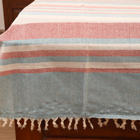 Bijnor Pure Handloom Cotton Single Bed Sheet (90 x 60 in) 95