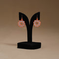 Orange - Handmade Beadwork Earrings 54