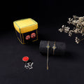 Handcrafted Meenakari Bhaiya Bhabhi Rakhi Set with Coir Box 85