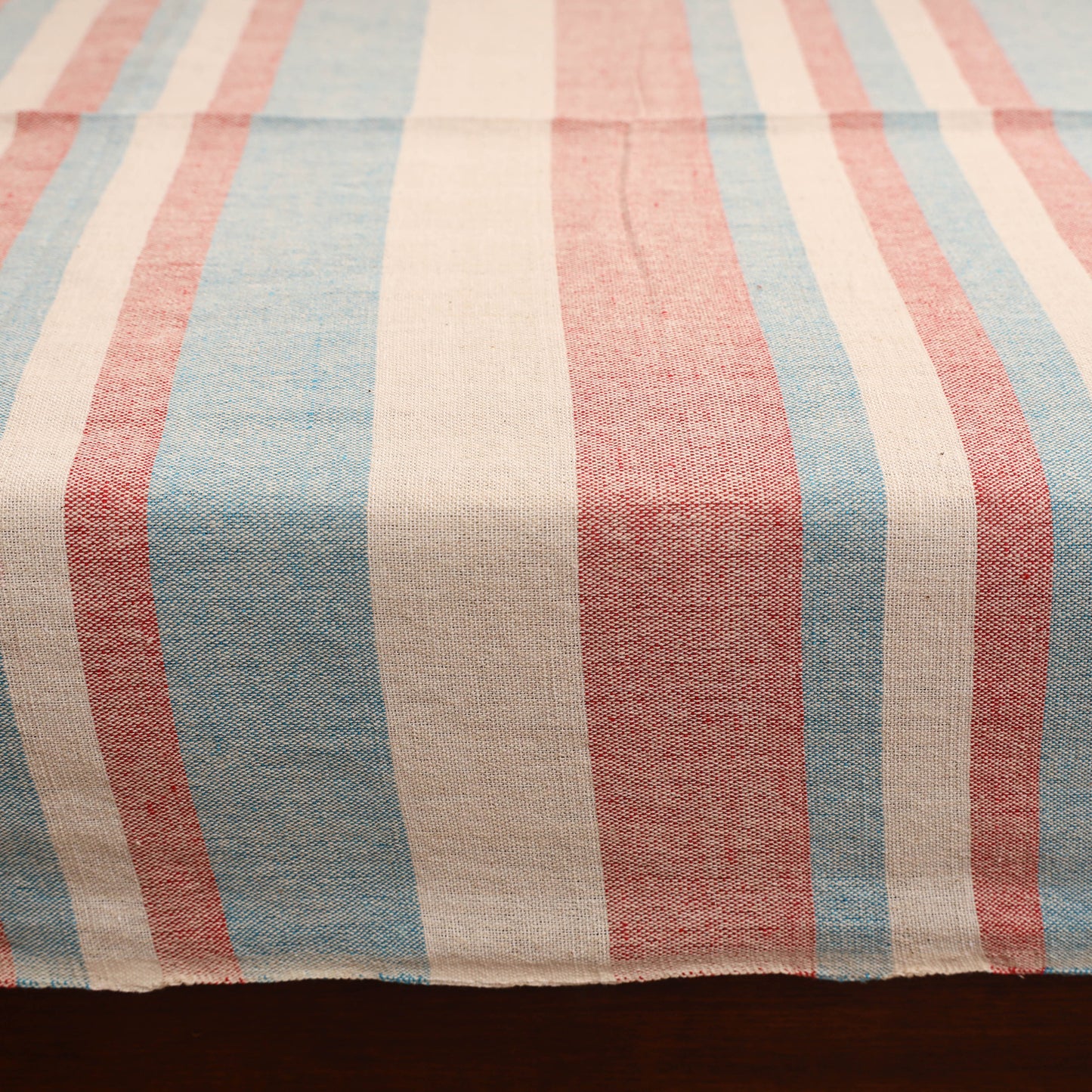 Bijnor Pure Handloom Cotton Single Bed Sheet (90 x 60 in) 95
