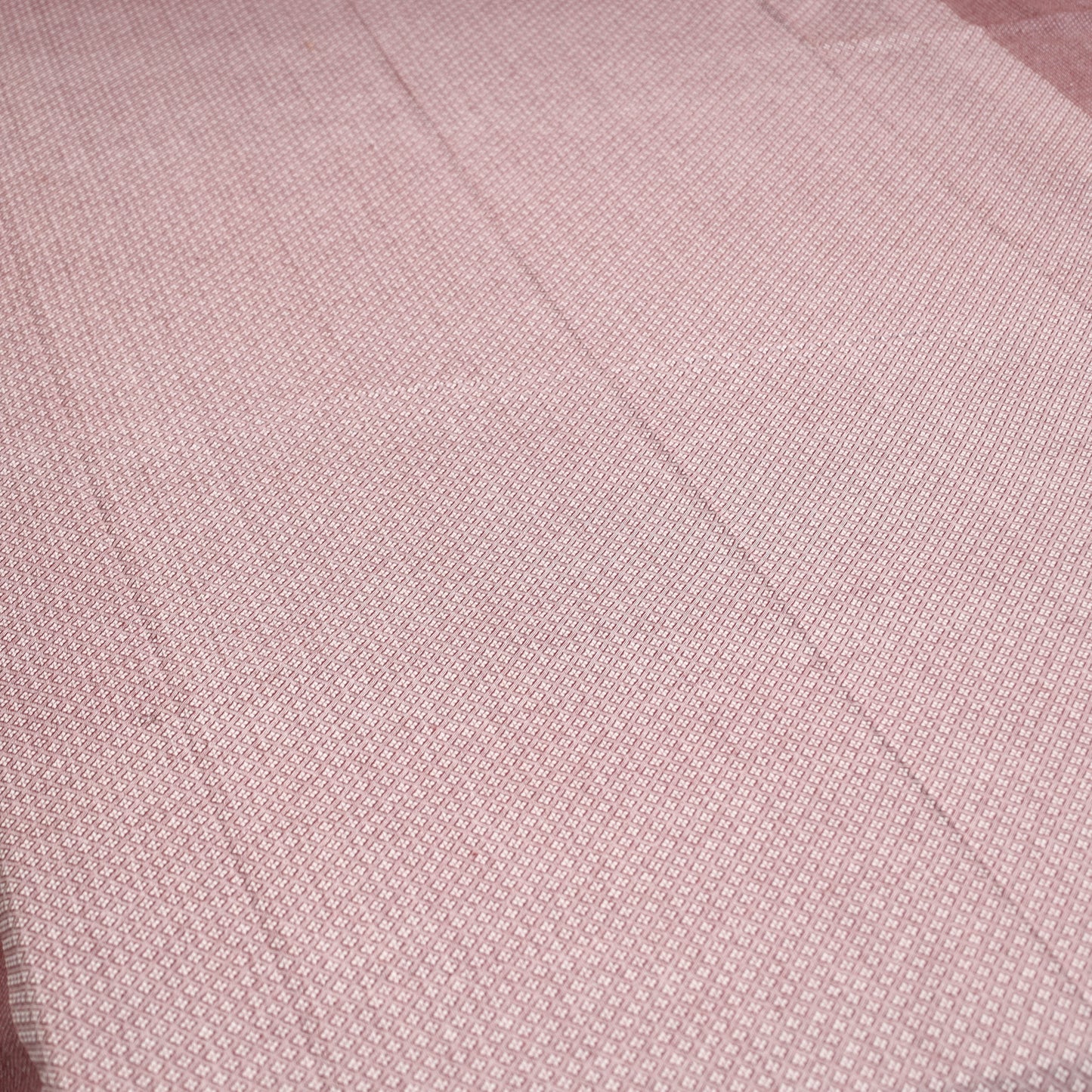 Pink - Pure Cotton Single Handloom Bed Cover from Bijnor 50