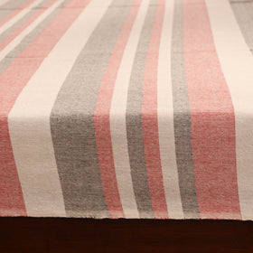 Bijnor Pure Handloom Cotton Single Bed Sheet (90 x 60 in) 96