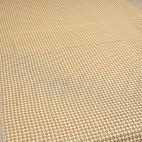 Beige - Pure Cotton Single Handloom Bed Cover from Bijnor 51