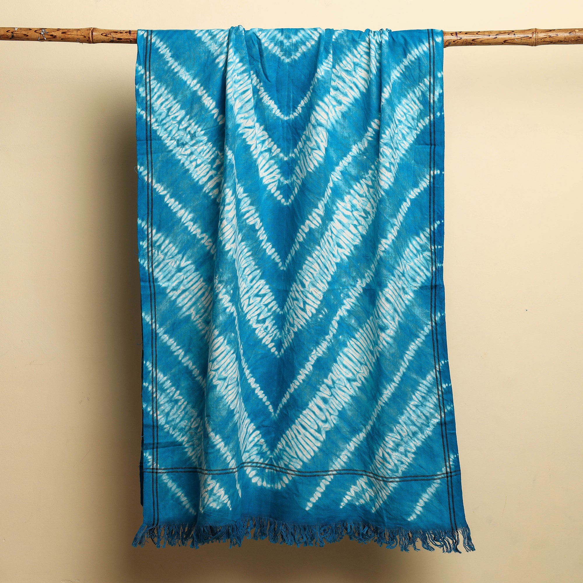  Jhiri Handloom Shibori Tye-Dye Pure Cotton Towel 