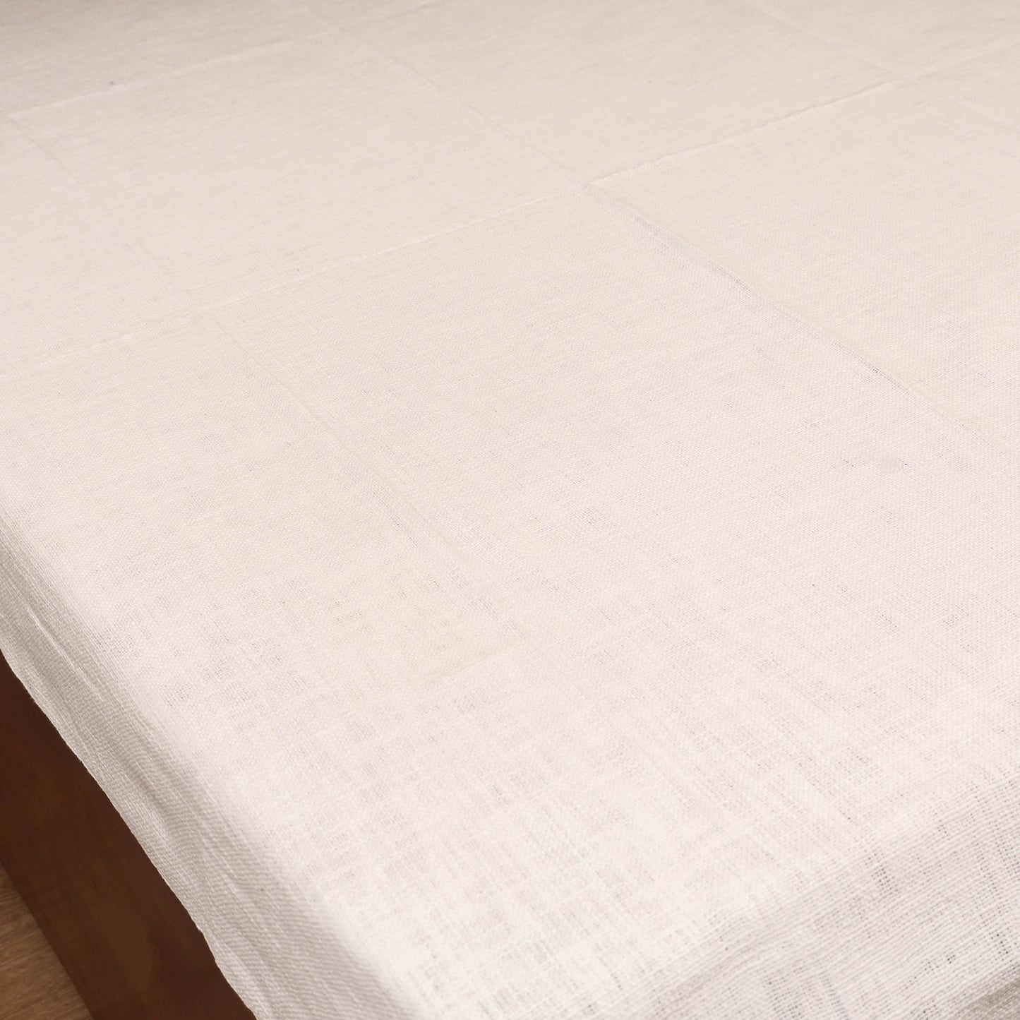 Bijnor Pure Handloom Cotton Single Bed Sheet (90 x 60 in) 98