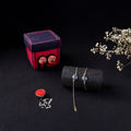 Handcrafted Meenakari Bhaiya Bhabhi Rakhi Set with Coir Box 94