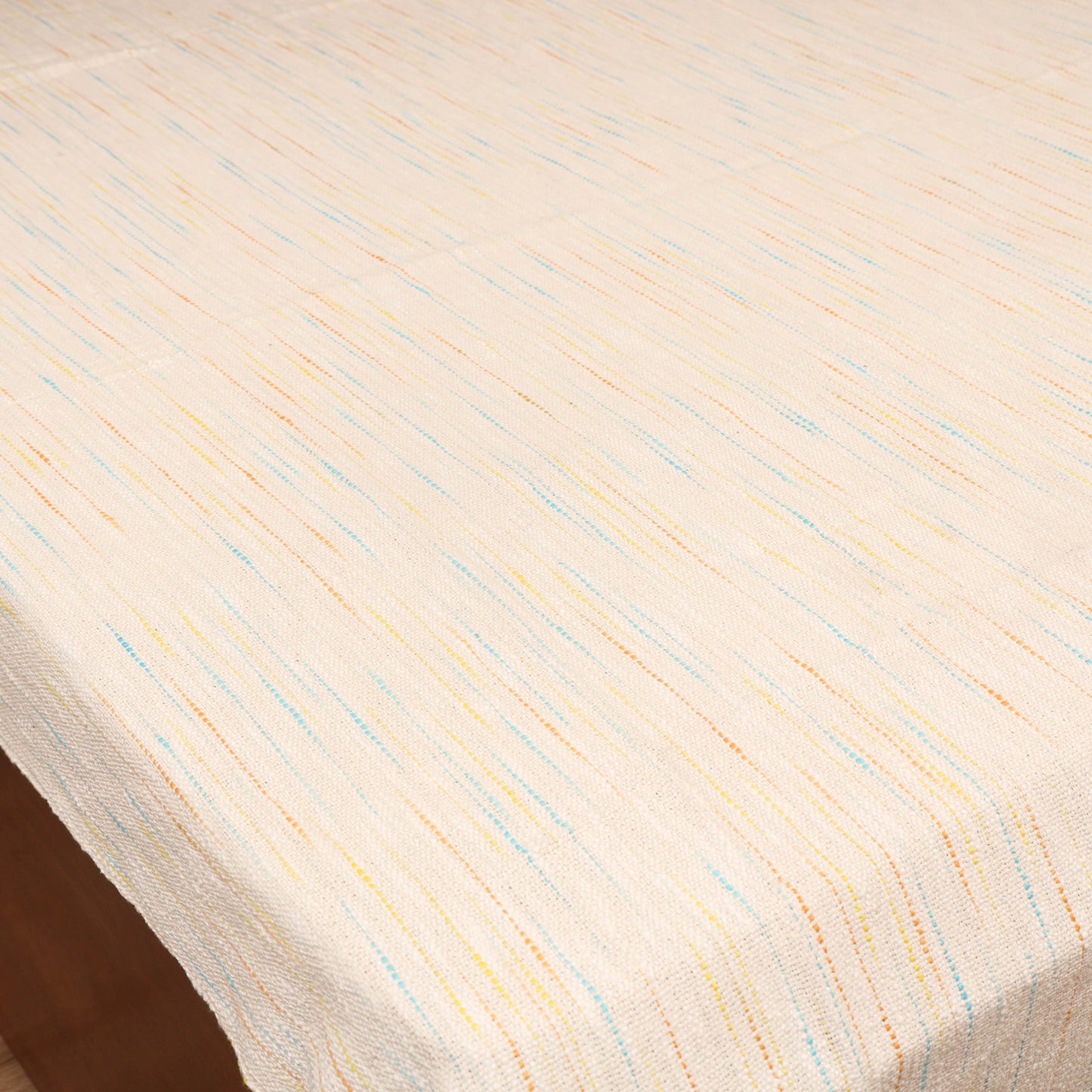 Bijnor Pure Handloom Cotton Single Bed Sheet (90 x 60 in) 99