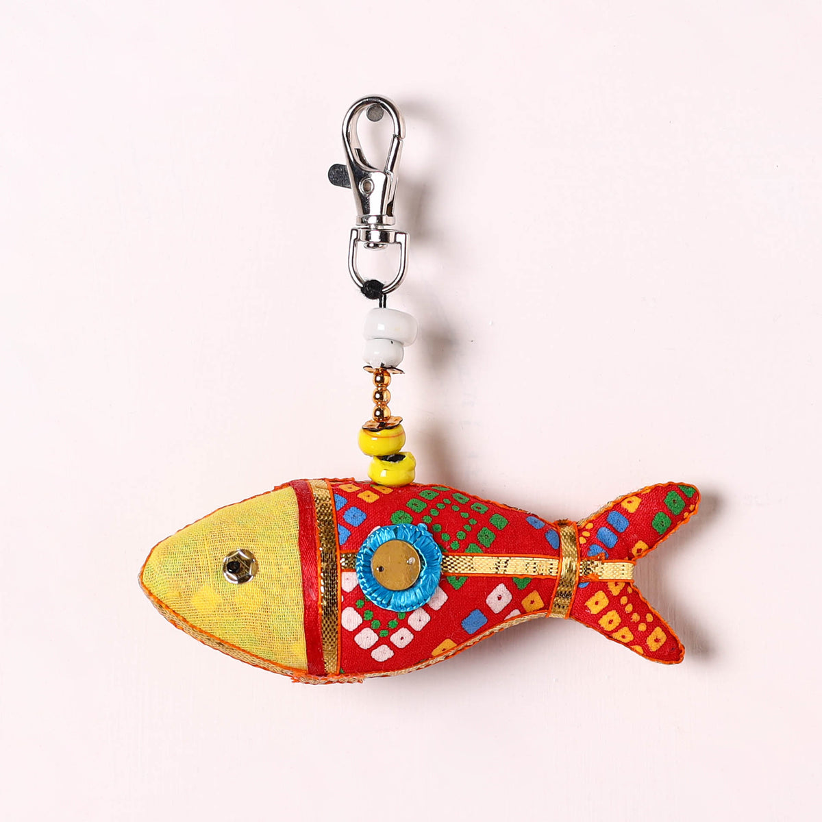 Traditional Handmade Fish Keychain/Bag Charm 23