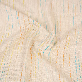 Bijnor Pure Handloom Cotton Single Bed Sheet (90 x 60 in) 99
