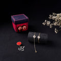 Handcrafted Meenakari Bhaiya Bhabhi Rakhi Set with Coir Box 97