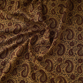 Pure Mul Cotton Natural Dyed Hand Block Bagh Print Fabric 11