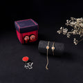 Handcrafted Meenakari Bhaiya Bhabhi Rakhi Set with Coir Box 99