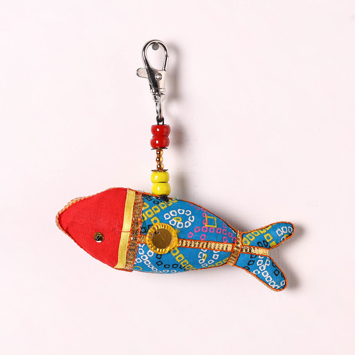 Traditional Handmade Fish Keychain for Key & Bag 25