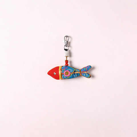Traditional Handmade Fish Keychain for Key & Bag 27