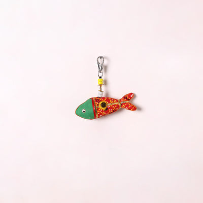 Traditional Handmade Fish Keychain/Bag Charm 29