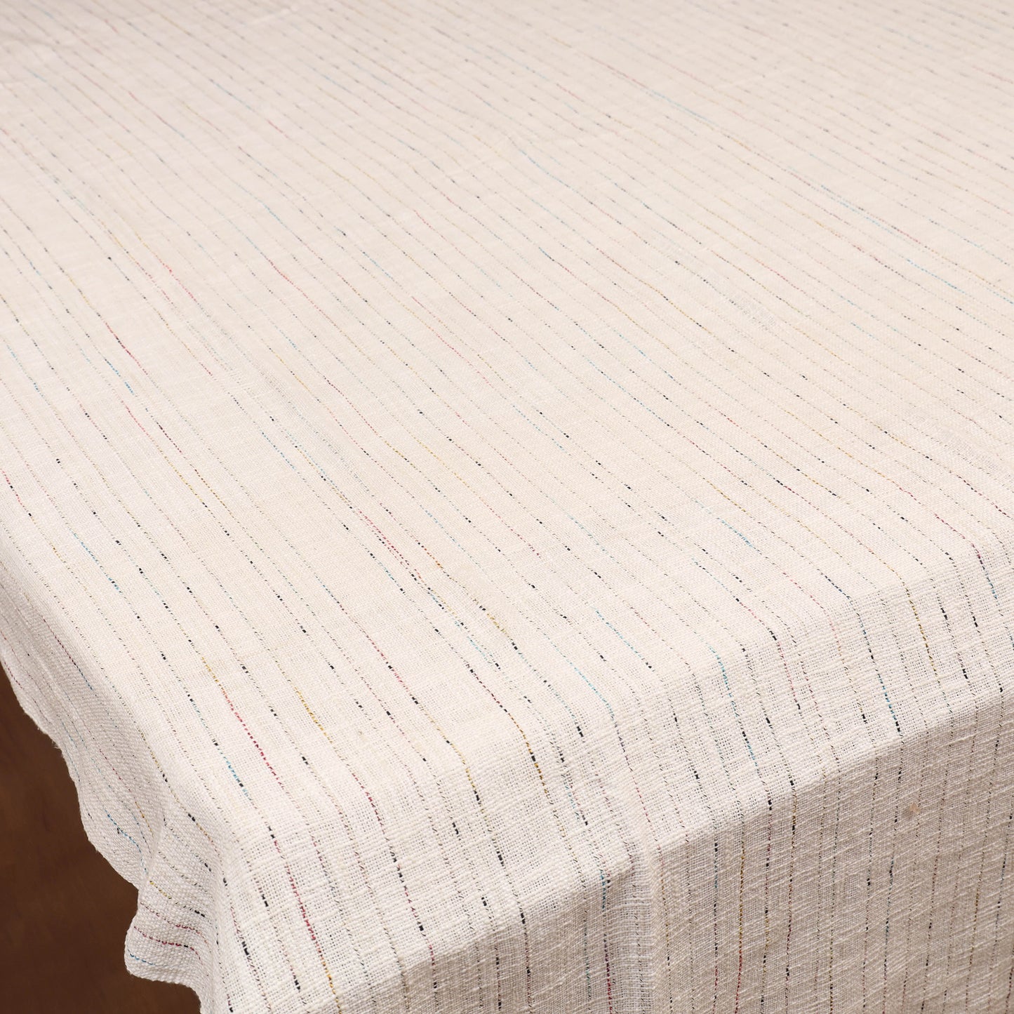 Bijnor Pure Handloom Cotton Single Bed Sheet (90 x 60 in) 101