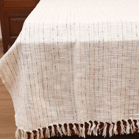 Bijnor Pure Handloom Cotton Single Bed Sheet (90 x 60 in) 101