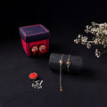 Handcrafted Meenakari Bhaiya Bhabhi Rakhi Set with Coir Box 102