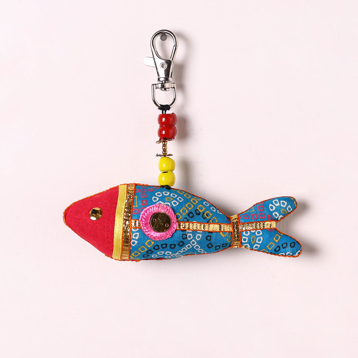 Traditional Handmade Fish Keychain for Key & Bag 30