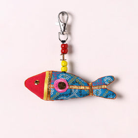 Traditional Handmade Fish Keychain for Key & Bag 30