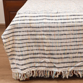 Bijnor Pure Handloom Cotton Single Bed Sheet (90 x 60 in) 102