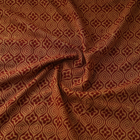 Pure Mul Cotton Natural Dyed Hand Block Bagh Print Fabric 06
